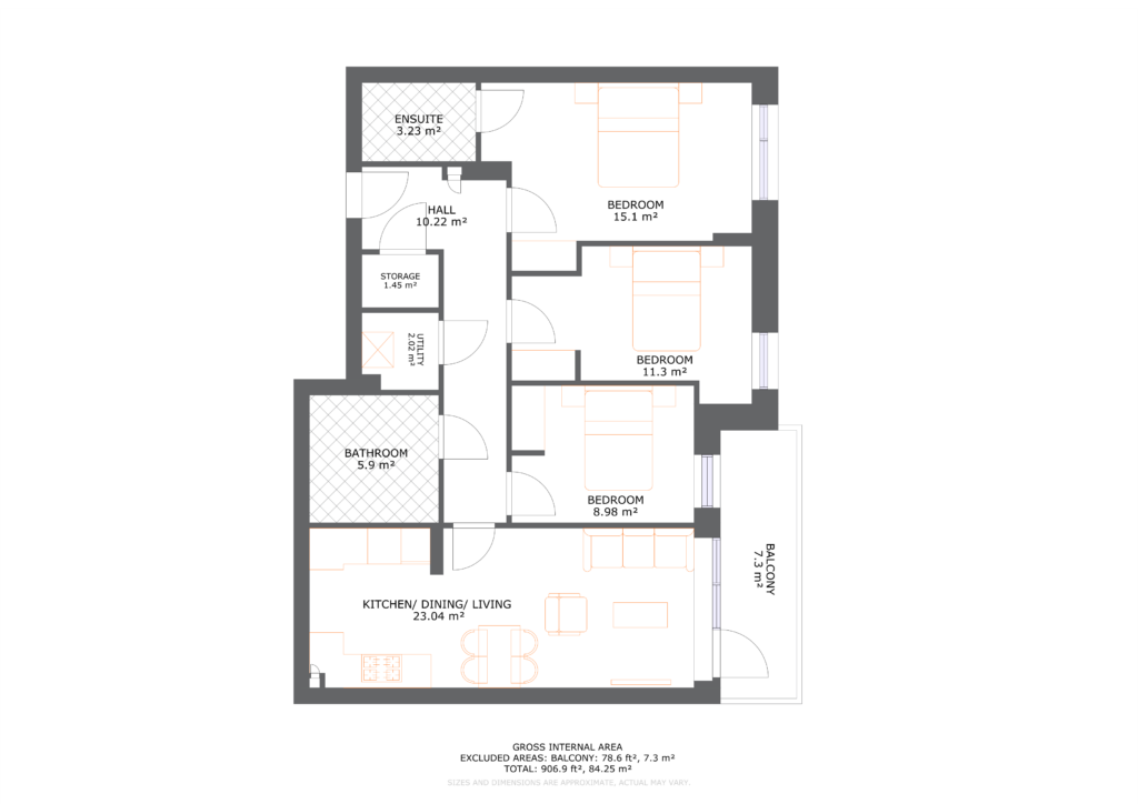 3 Bedroom Flats to Rent in Colindale, North London UNCLE