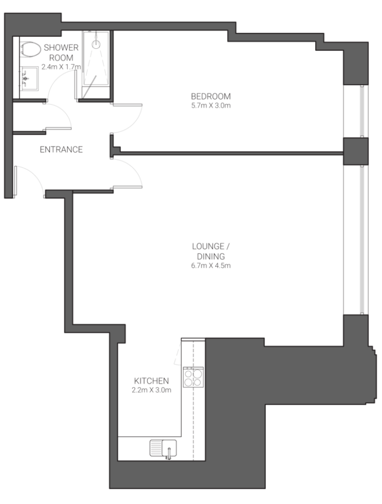 1 Bedroom Flats to Rent in Manchester UNCLE