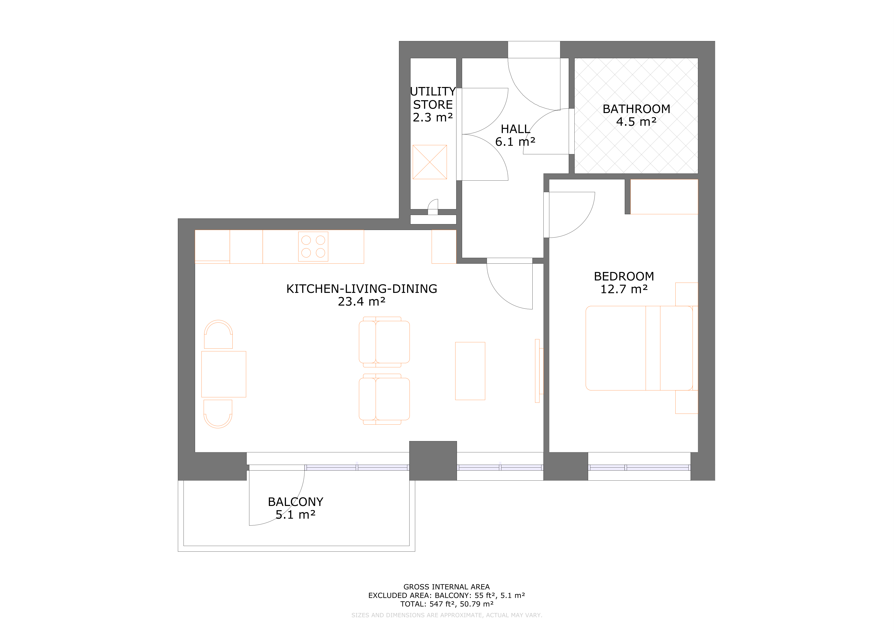 UNCLE Colindale Floor Plan