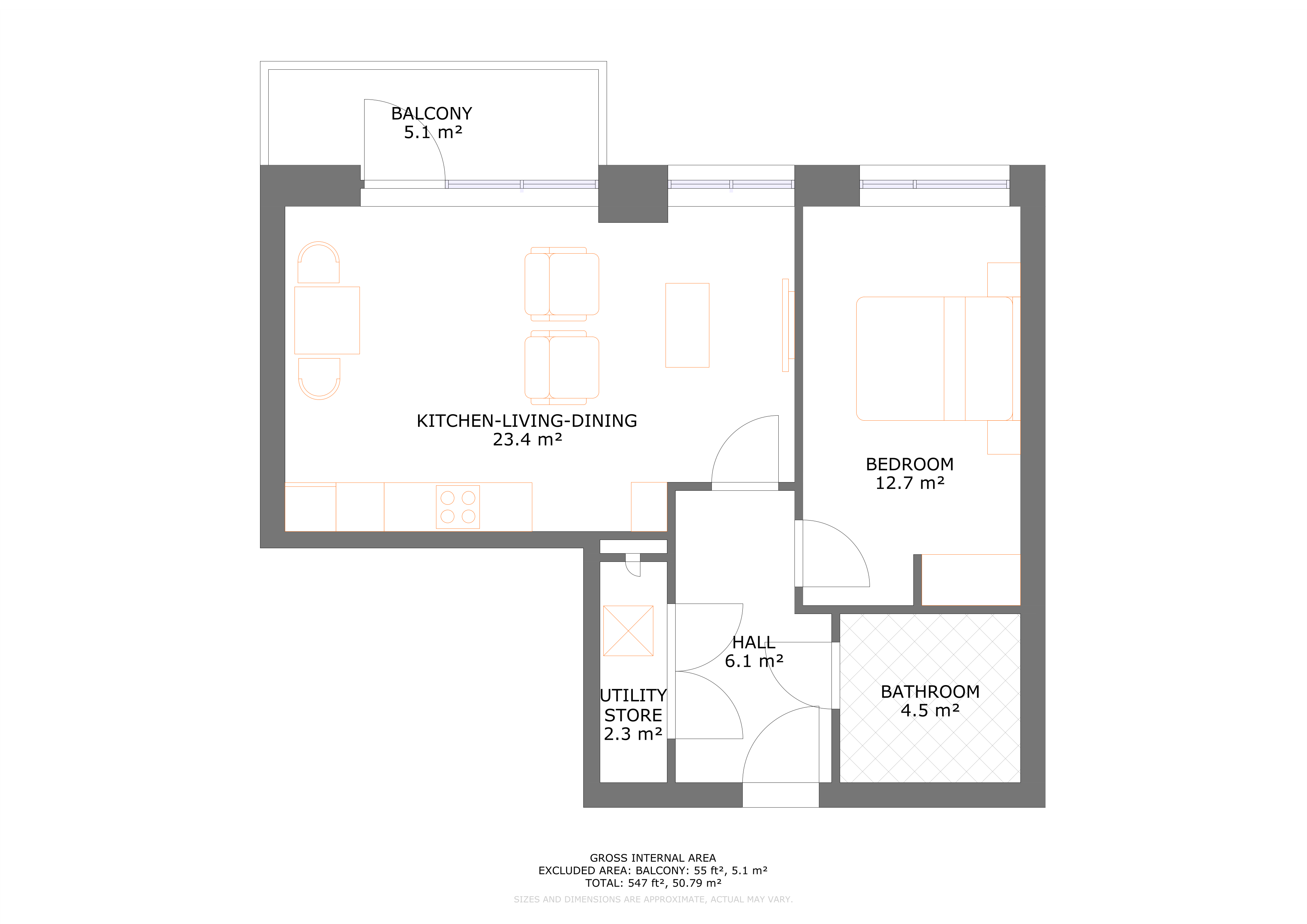 UNCLE Colindale Floor Plan