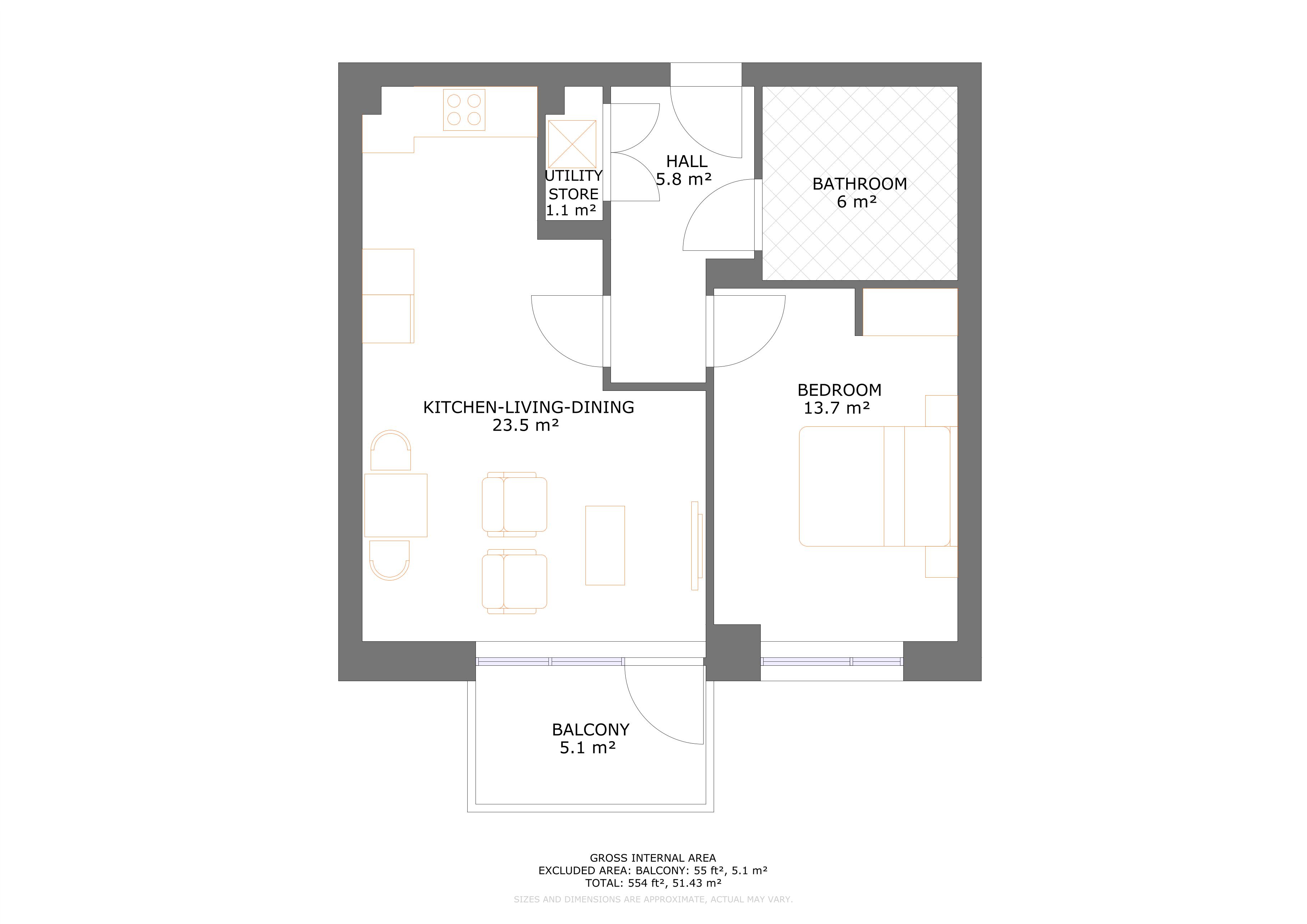UNCLE Colindale Floor Plan