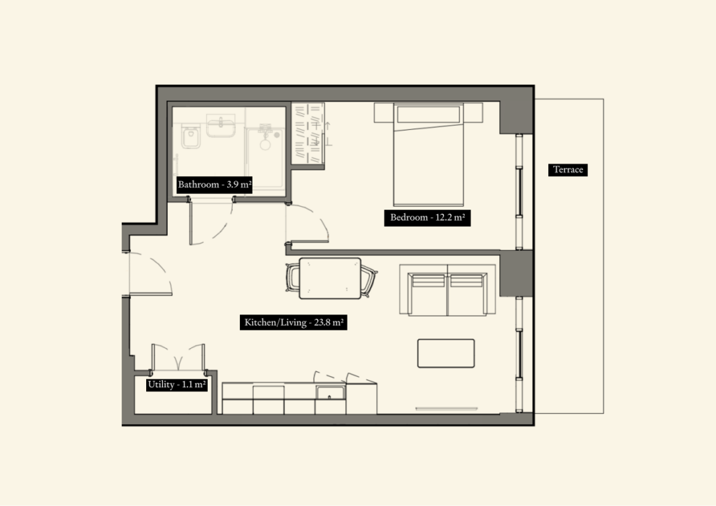 One Bedroom Apartments To Rent In Leeds | UNCLE